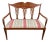 Antique Edwardian Settee With Wood and Mother-of-Pearl Inlay For Sale