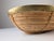 Mid-Century Italian Rattan and Brass Oval Centerpiece Bowl, 1970s For Sale - Image 4 of 12