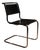 Cantilever Chair in Black Leather by Mart Stam for Thonet, Germany, 1926 For Sale