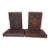 1960s Mid Century Modern Honduran, Mayan Theme Hand Carved Bookends For Sale