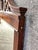 Antique Mahogany Georgian Revival Wall Mirror, Carved Plume Crest, 28x42 For Sale - Image 6 of 7