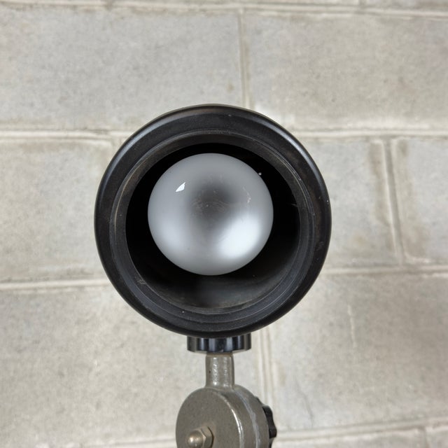 Vintage Industrial Floor Lamp in Metal by Ignoto For Sale - Image 6 of 11