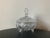 Bohemian Crystal Glass Bomboniere Box Lidded Bowl, Czech For Sale - Image 12 of 12