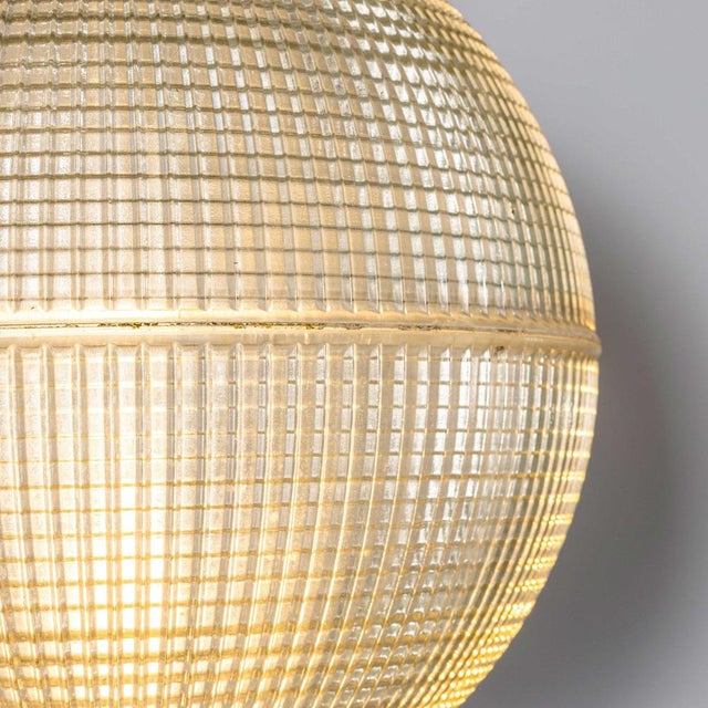 Parisian Glass Globe Lamps from Holophane, 1960s For Sale - Image 17 of 18
