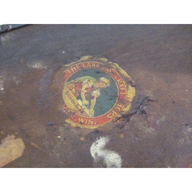 Arts & Crafts Oak Stool by Lakeside Craft Shops Arts & Crafts Stickley Era 1910 Rare For Sale - Image 3 of 14