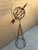 Late 20th Century Vintage English Country Classical Wrought Iron Garden Armillary Sundial on Stand For Sale - Image 5 of 12