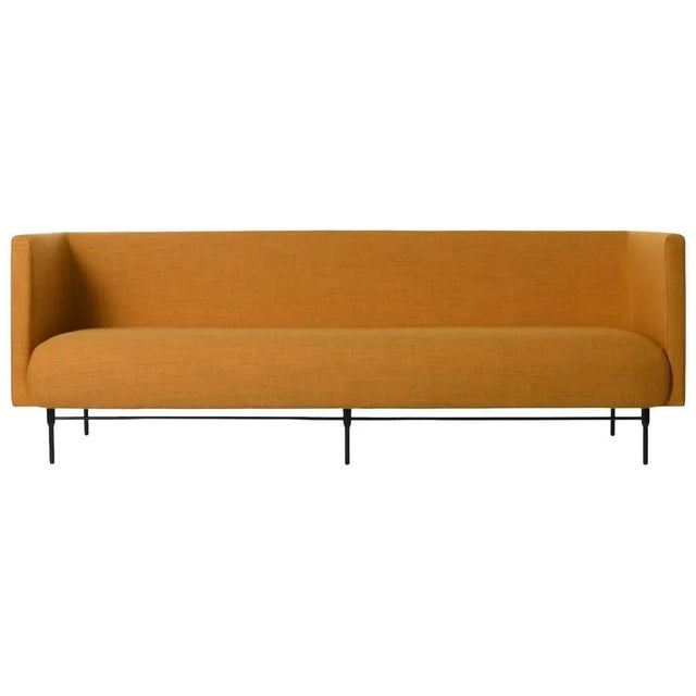 Galore Three-Seater Dark Ochre by Warm Nordic For Sale - Image 9 of 9