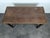 Rustic Walnut Table with H-Shaped Stretcher For Sale - Image 4 of 9