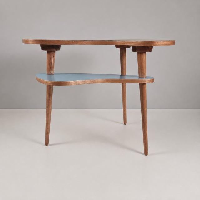 Vintage Beech Table, 1970s, in Very Good conditions. Designed 1970 to 1979