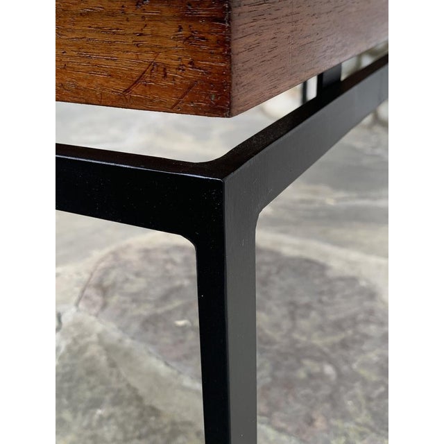 Mid-Century Coffee Table in Teak with Graphic Pattern, Germany, 1950s-1960s For Sale - Image 6 of 12