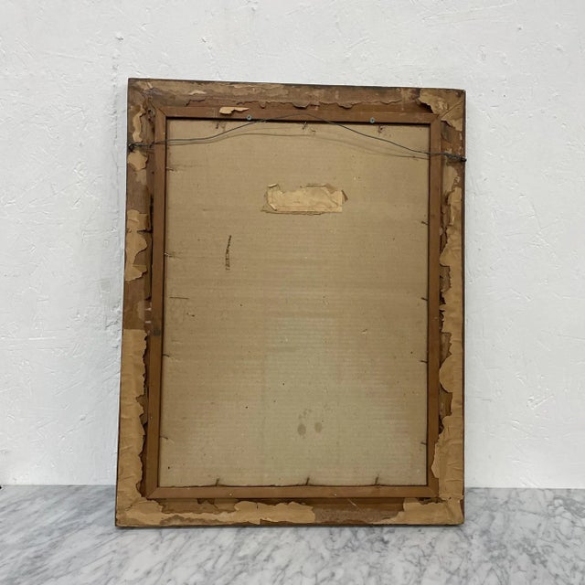 Early 20th Century Church Interior Watercolor Painting by Henry Thomas Schafer For Sale - Image 4 of 12