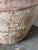 Late 20th Century Monumental Ribbed Terracotta Planter With Heavily Distressed Patina For Sale - Image 5 of 11