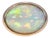 7.7Ct Ethiopian Opal Cabochon Ring in Solid 14k Gold, Oval 18x13.7mm, Size 6.75 For Sale