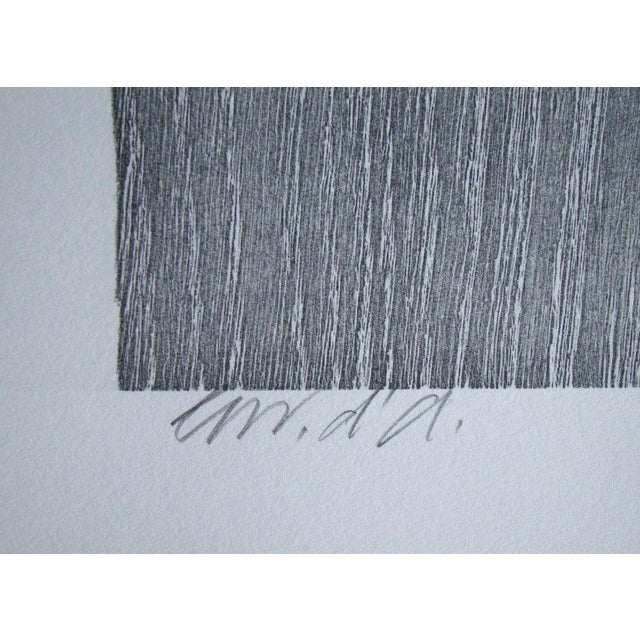 Franz Eggenschwiler, Lichtung II, 1992, Original Woodcut For Sale - Image 9 of 15