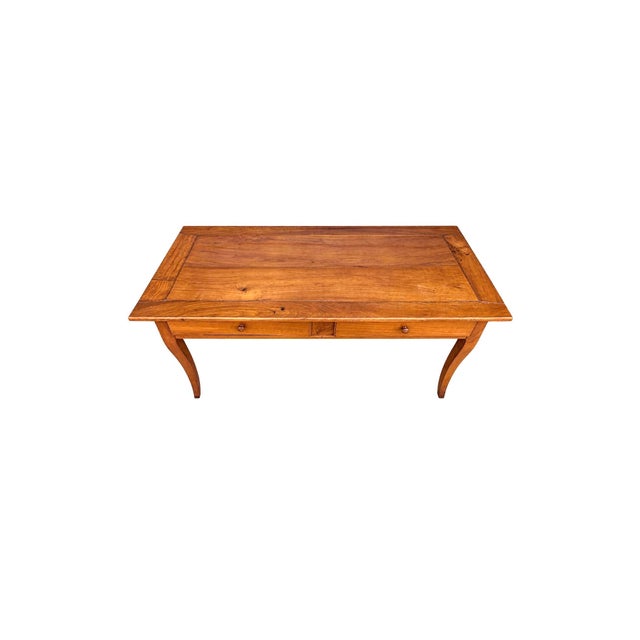 Antique Biedermeier Cherry Desk / Table, Austria Circa 1840 For Sale - Image 4 of 6