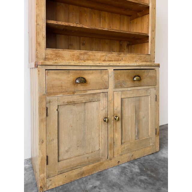 Antique Victorian Pine Hutch | Kitchen Dresser For Sale In Portland, OR - Image 6 of 9