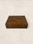 Antique English Hinged Oak Box For Sale - Image 9 of 17