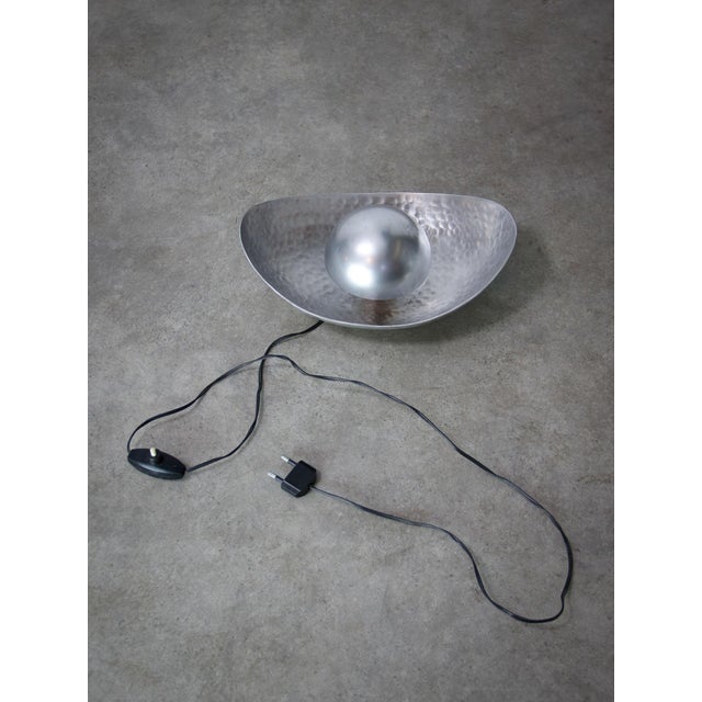 Orange Vintage Eye Table Lamp, 1980s For Sale - Image 8 of 13