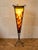 1970s Art Nouveau Floor Lamp in Wrought Iron and Pâte de Verre with Tulips, 1970s For Sale - Image 5 of 5