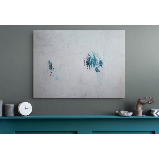 MODERN PEEK is an original abstract painting. Created with acrylics on stretched canvas (back stapled), this artwork is...