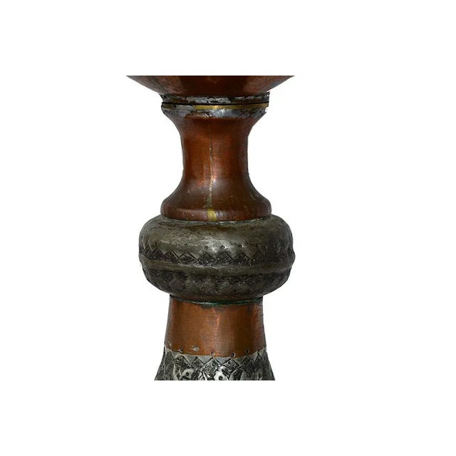 Copper Vase with Engraving, 1940s For Sale - Image 10 of 12