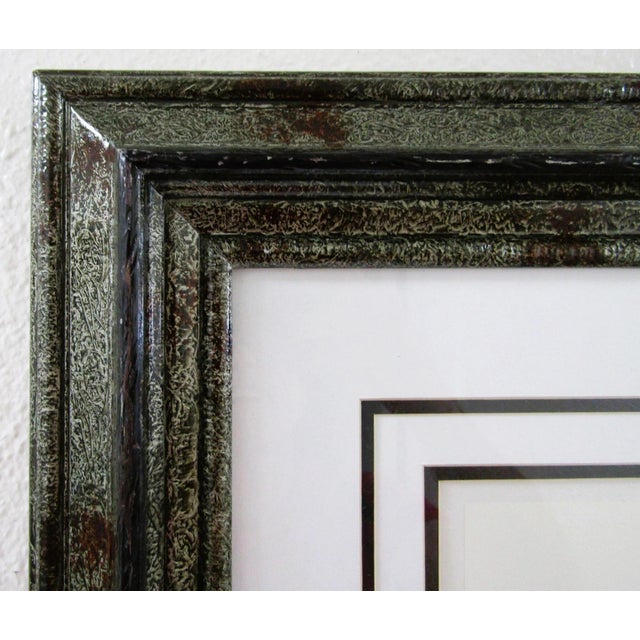 1990s Itzchak Tarkay Pencil Signed and Numbered Lithograph Seated Woman With Coffee For Sale In Miami - Image 6 of 9