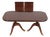 Banded Border Mahogany Dining Room Table For Sale