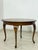 Chippendale Round Extendable Wooden Dining Table For Sale - Image 4 of 9