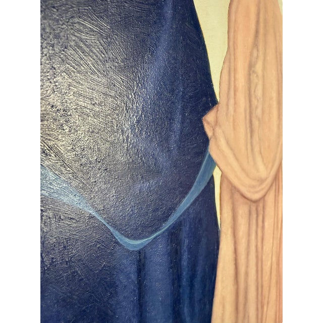 1990s Giorgio Ruffatti, Composition, 1999, Oil, Framed For Sale - Image 5 of 9