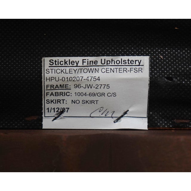 John Widdicomb for Stickley French Provincial Mahogany Frame Chaise Lounge For Sale - Image 16 of 18