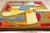 Vintage Swedish Rollakan Rug by Eva Kaskova, 04'03 X 06'07 For Sale - Image 9 of 10