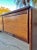 Floating Rosewood Credenza With Vertical Tambour Doors and File Drawer by Dyrlund. This credenza is such a babe! With the...