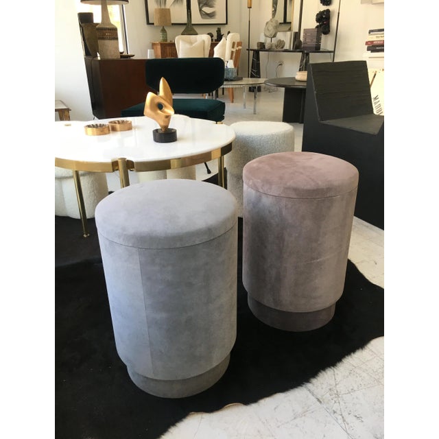 Michael Verheyden Belgian Design Contemporary Pouf or Tabou with Storage For Sale - Image 4 of 8