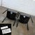 Black Vintage Modern Armchairs Herman Miller Chrome & Black Original Fabric, a Pair For Sale - Image 8 of 13