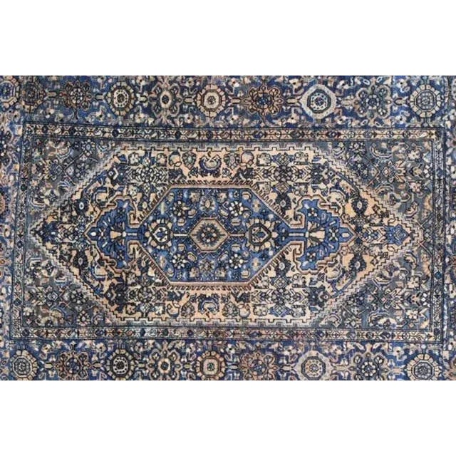 Wool pile genuine hand made very fine antique Persian Mishan Malayer-