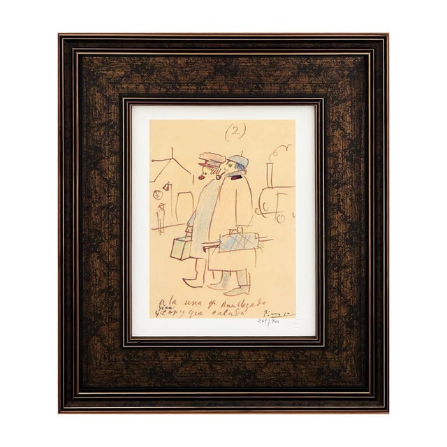 Artist: Pablo Picasso Country: Spain Title: Trip To Paris 2 Medium: Giclees Marks: Limited Edition numbered, not signed...
