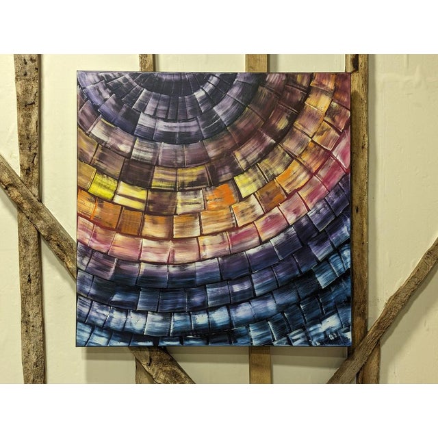 L. Zantopp, Organic Brickwork, 21st Century, Paint For Sale - Image 6 of 12