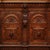 Antique Jacobean Carved Oak Cabinet For Sale In New York - Image 6 of 12