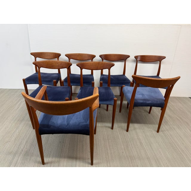 Arne Hovmand-Olsen for Mogens Kold Møbelfabrik Dining Chairs, Set of Eight For Sale - Image 12 of 14