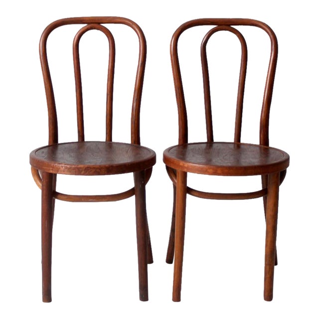 Vintage Bentwood Chairs Pair by Great Northern Chair Company For Sale
