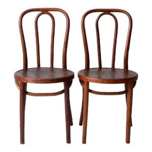 Vintage Bentwood Chairs Pair by Great Northern Chair Company