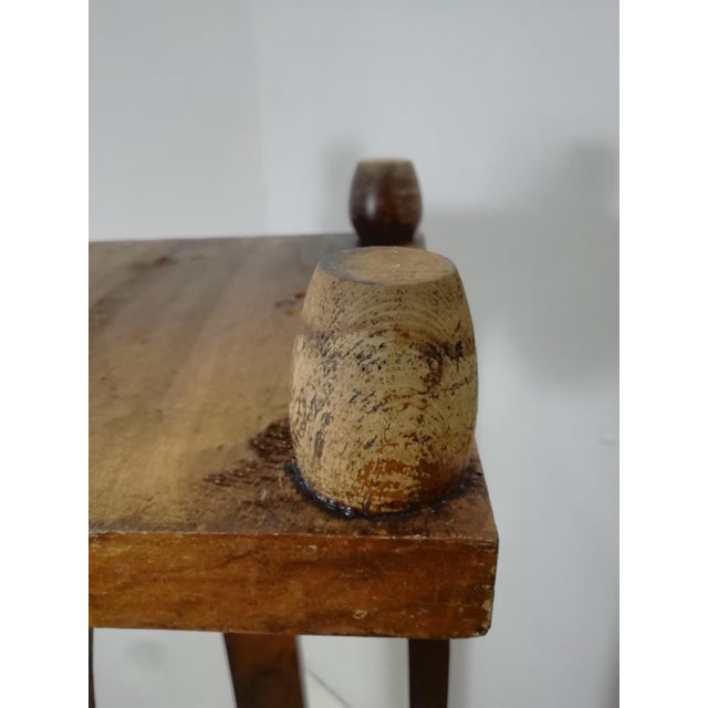 Brown Art Deco Column by Gaetano Borsani, Italy, 1940s For Sale - Image 8 of 10