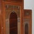 Mahogany Office Cabinet with Stained Glass For Sale - Image 4 of 12
