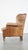 English Brown Leather Wing Chair For Sale - Image 5 of 10