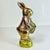 1990s Vintage Shabby Chic Foil Covered Plaster Faux Chocolate Bunny Figurine For Sale - Image 15 of 15