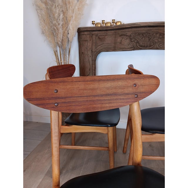 Vintage Scandinavian Chairs, 1960s, Set of 4 For Sale - Image 17 of 18
