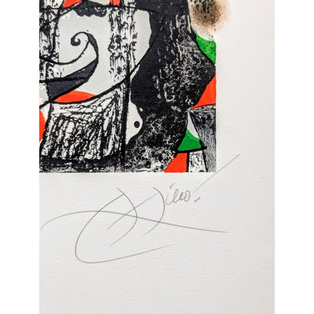Joan Miro, The Scenic Revolution, 20th Century, Color Lithograph For Sale - Image 8 of 11