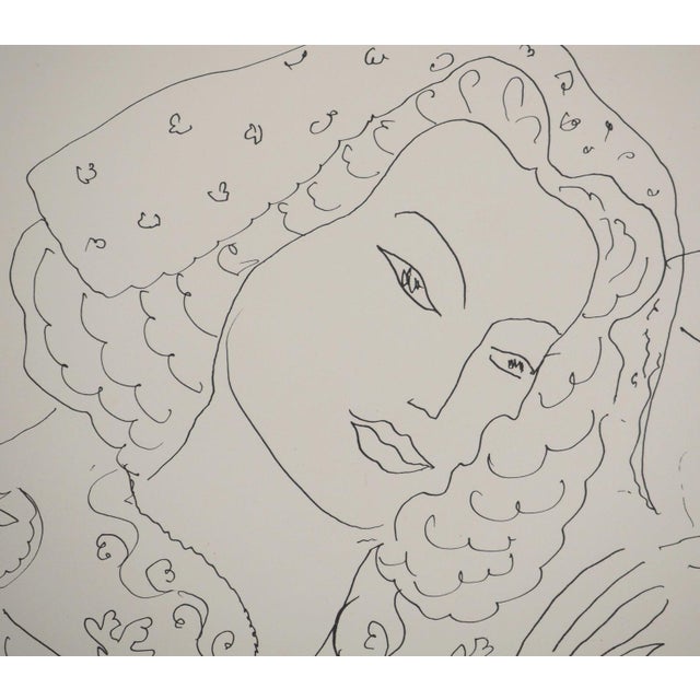 Henri Matisse, Solitary Reverie, Signed Lithograph For Sale - Image 4 of 6