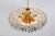 Brass and Crystal Glass Chandelier attributed to Kinkeldey, Germany, 1970s For Sale - Image 6 of 11
