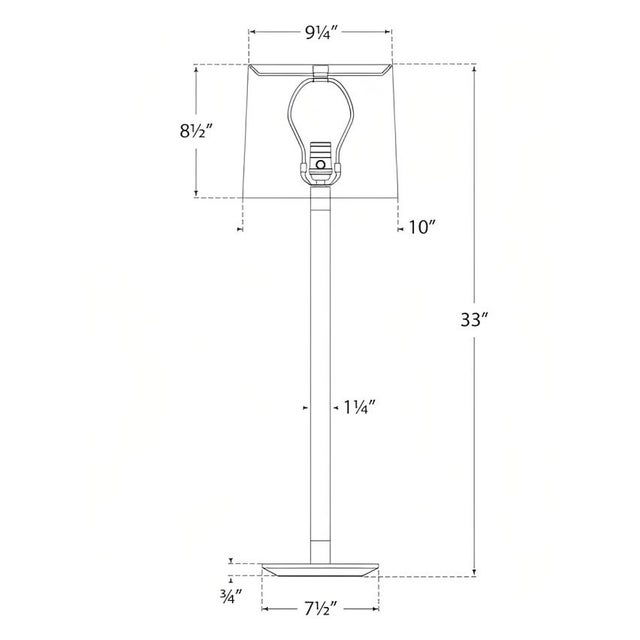 Modern AERIN for Visual Comfort Signature Riga Buffet Lamp in Crystal & Polished Nickel with Linen Shade For Sale - Image 3 of 3